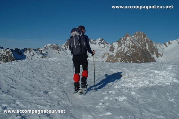 Mont Rosset en raquette Au sommet du Mont Rosset
