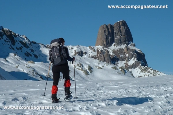 Mont Rosset en raquette La Pierra Menta