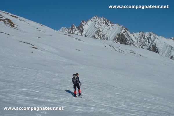 Mont Rosset en raquette Le Roignais