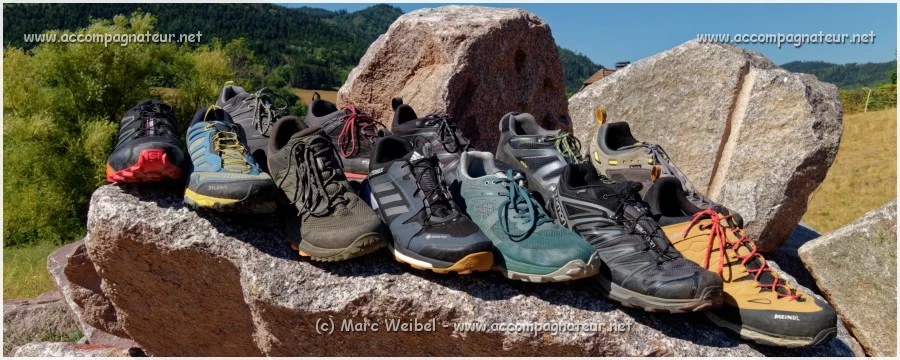 Test comparatif des meilleures chaussures basses de randonnée